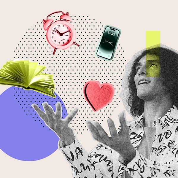 Collage a tema Risposte al Volo