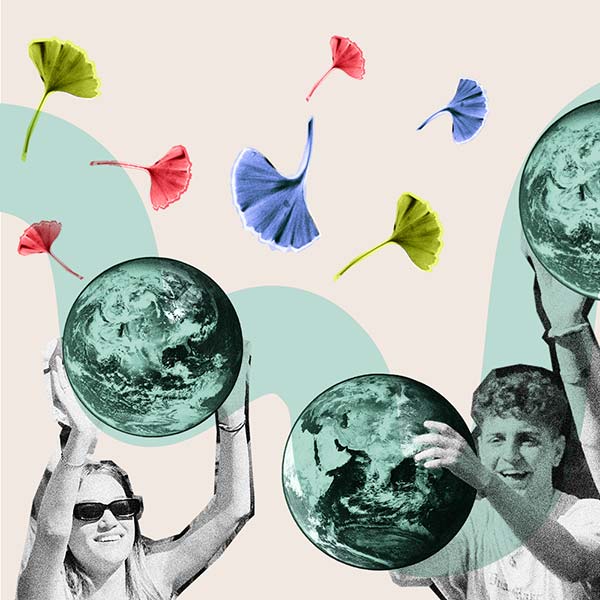 Collage a tema Risposte al Volo