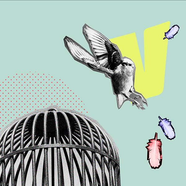 Collage a tema Risposte al Volo